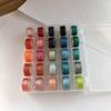 Номер нити Yu Color: Коробка для катушек для плетения браслетов, ожерелий и веревок для рук