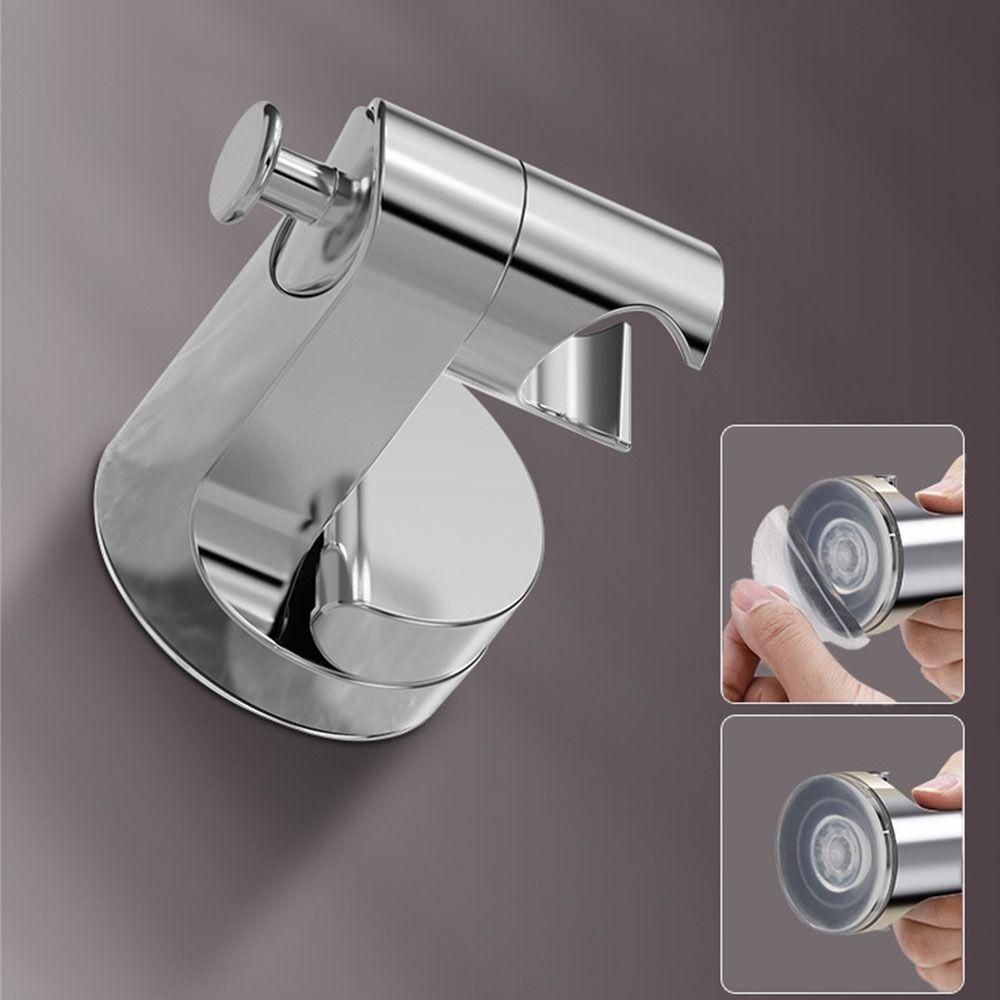 Регулируемый на 360° держатель для душевой лейки на присоске с крючком, фиксированное основание для душа, дом