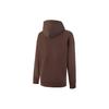 Puma MMQ Series Solid Color Embroidered Logo Hooded Knit Sweater Unisex Sweater Brown 536596-63