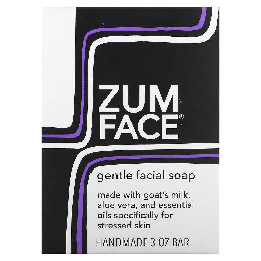 ZUM Zoom Face, Gentle Face Cleansing Soap, 3 Oz
