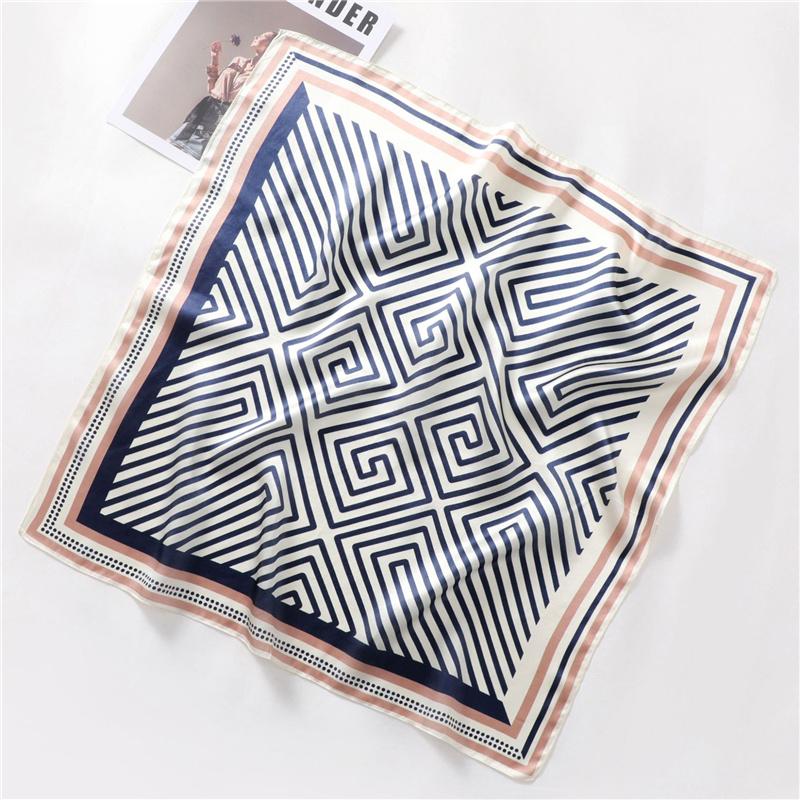 68*68cm 100% Mulberry Silk Scarf Luxury Printed Square Shawl Elegant Lightweight Soft Fashion Accessory Premium Gift for Women Chic