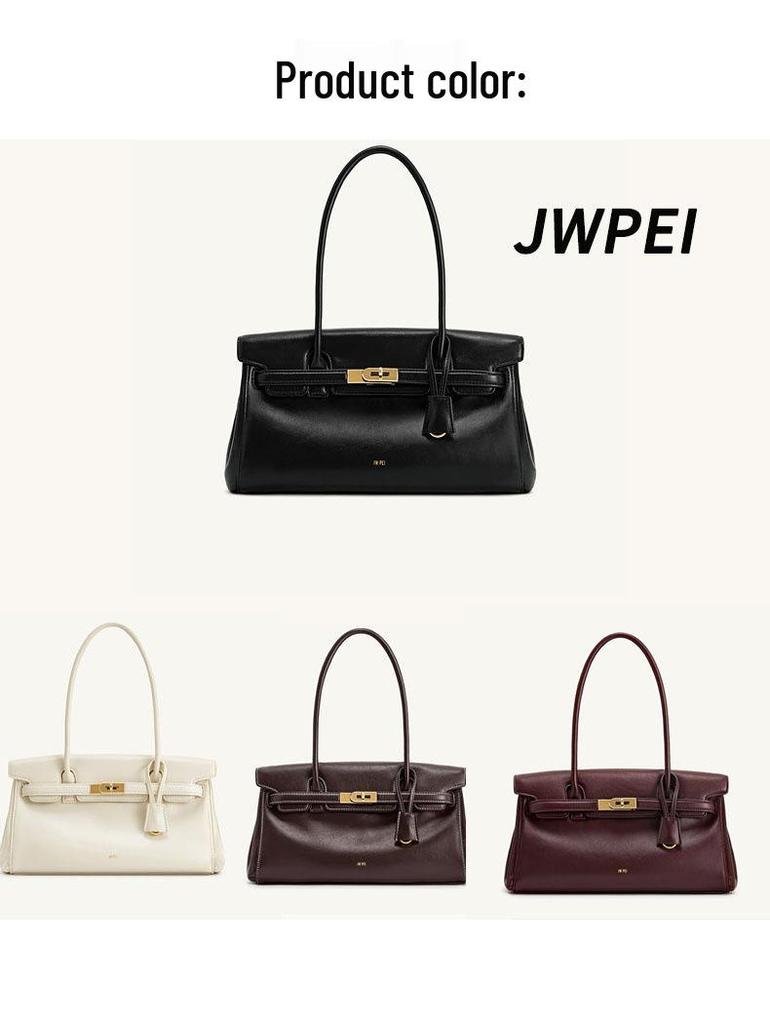 JWPEI Сумка-багет Yara - Коллекция Осень 2025, Вместительная сумка-тоут под мышкой