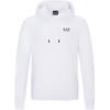 Emporio Armani Свитшот с капюшоном и принтом букв SS22, с длинным рукавом, мужской, белый, 3LPM61-PJEQZ-1100