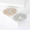 Fashion Alloy Diamond Bridal Brooch Women'S Coat Corsage Collar Pin Shawl Buckle Bridal Accessories Collar Pin