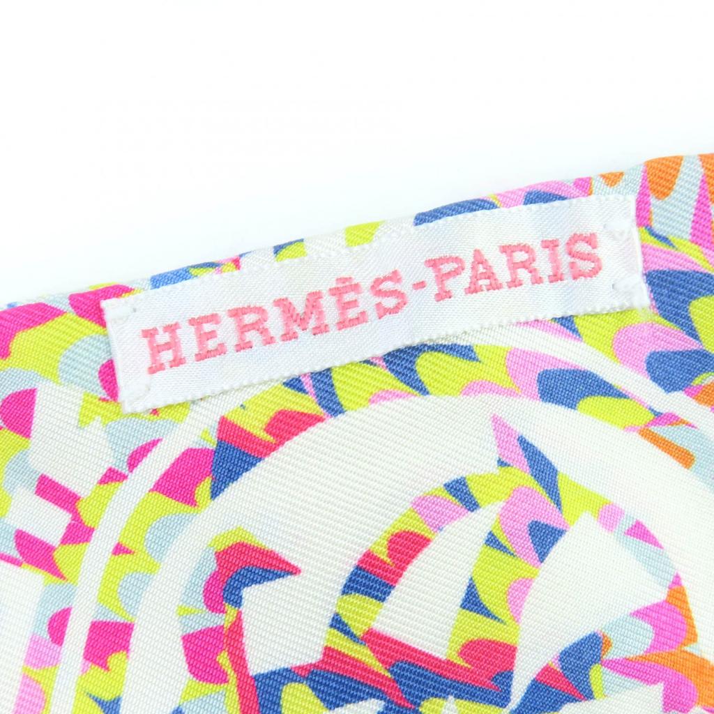 Pristine HERMES scarf EX-LIBRIS MARBLE Kyoto Marble Limited Edition silk Women Used