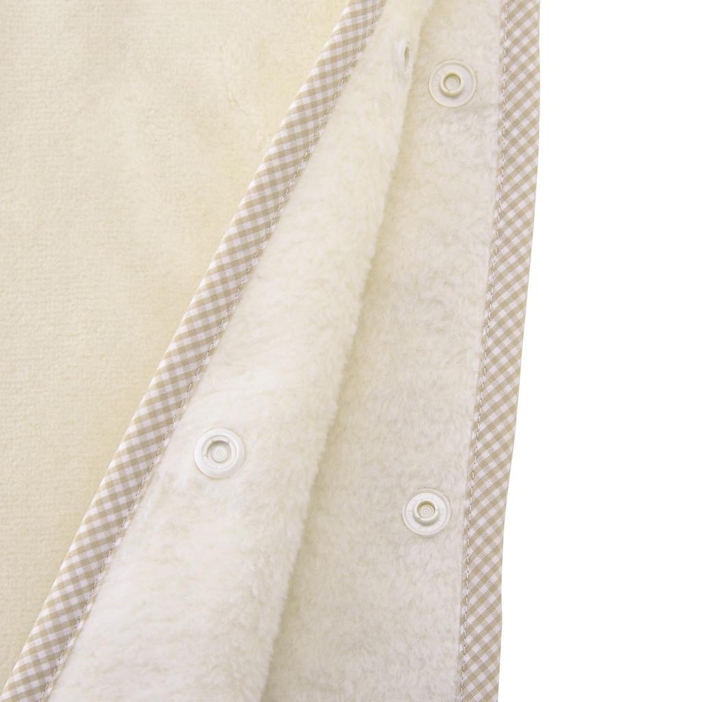 MIKI HOUSE HOT BISCUITS Cotton Sleeper Gift Set for Boys and Baby Baby One Includes Box Girls, Clothes, Gift, Ivory, Size, 74-9905-493,