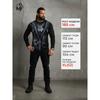С длинным рукавом MixFix Long sleeve MF с принтом волка