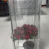 Fine Mesh Plant Netting Cover Breathable Tear Resistant Tomato Cage Cover Zipper Closure Square Shape Plant Protection Net
