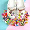 100 Pieces PVC Shoes Charms DIY Shoe Decorations