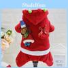Дизайн Домашняя одежда для питомцев Рождественская Пижама Комбинезон для собаки Свитер для кошки Пальто Куртка**