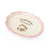 Sanrio Gaopawaru Plate and Dryer 507296 (Omurice) - Ceramic, Microwave, Dishwasher, Safe,
