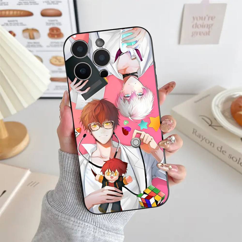 Mystic Messenger Phone Case Silicone Soft For IPhone 17 Air 16 15 14 13 12 11 Plus Pro Max Plus