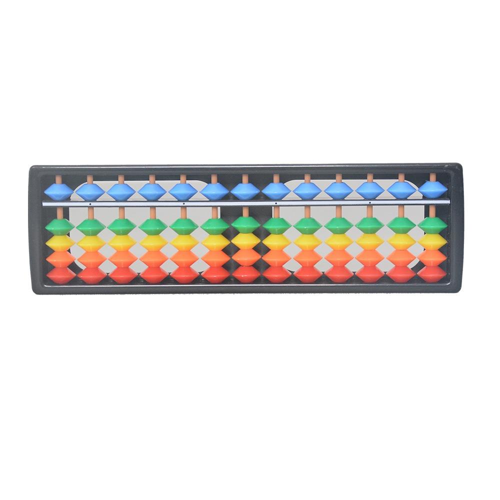 Многоцветные счеты для вычислений 13 разрядов Прочные счеты для счета Дошкольные