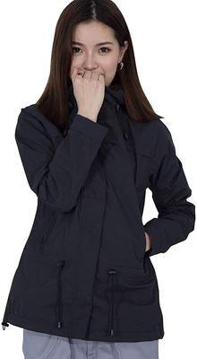 Дождевик Rain Mountain Black [Arashiyama] Женская одежда, гольф, парка, ветровка, куртка, [Защита от холода, водонепроницаемый, ветрозащитный] для активного отдыха, рыбалка,