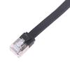 Сетевой удлинительный кабель Cat7 90 градусов Плоский Ультра 10G Угловой Сетевой провод Rj45 Папа к маме Адаптерный шнур