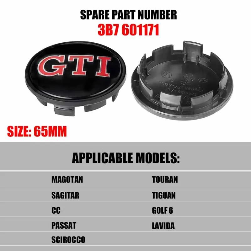Для VOLKSWAGEN VW 4 шт. 56/65/66 мм Центральные колпачки ступиц колес Автомобильные колпачки Ступицы Колпачки Ступицы Аксессуар Для Volkswagen VW GTI Golf Jetta Polo Beetl