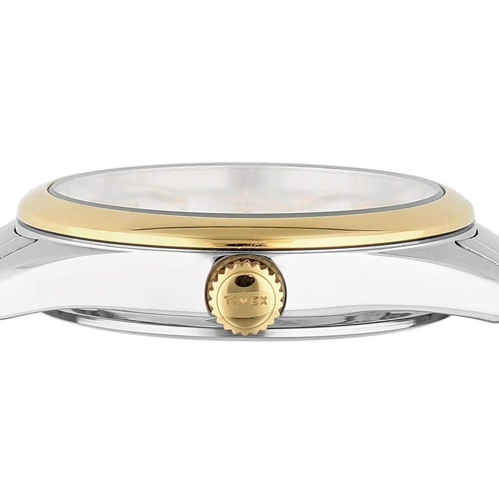 [TIMEX] Watch Timex Highview Silver Dial Brass Mineral Glass Quartz 32MM America Watch TW2V26400 Women's Gold