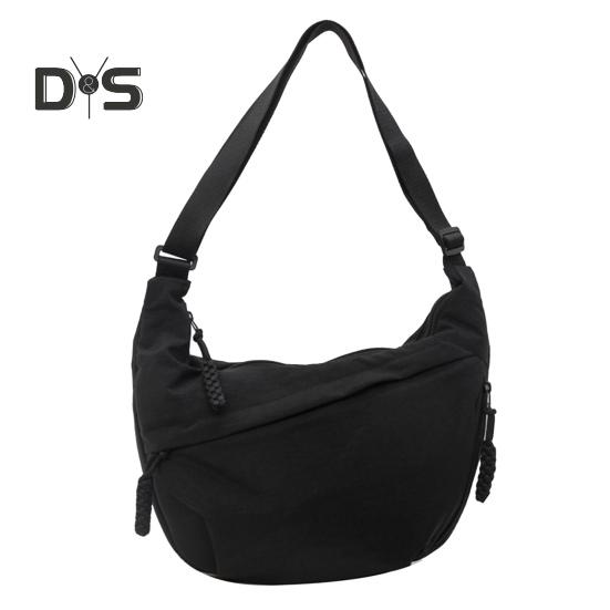 Женская сумка через плечо с регулируемым ремнем, большая вместительная сумка для пельменей, застежка-молния, многокарманный дизайн, сумка-слинг для повседневного использования