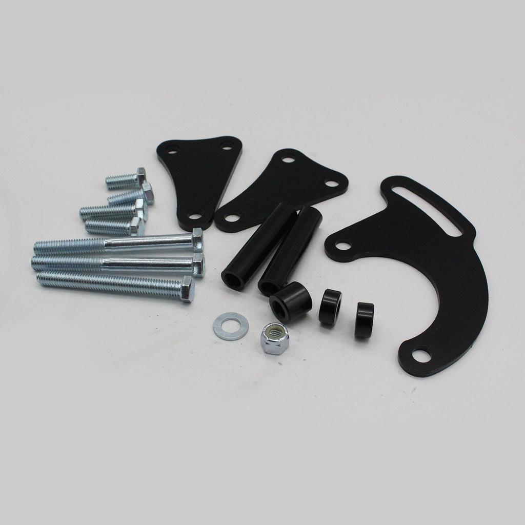 Автомобильный генератор, насос гидроусилителя руля, монтажный кронштейн, подставка для генератора, комплект автомобильных аксессуаров для SBC Saginaw LWP