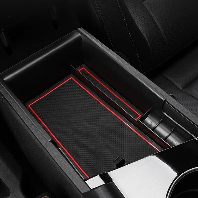 For Hyundai Elantra Avante Car Inner Storage Trim Container Center Console Cup Holder Gear Box Frame Armrest
