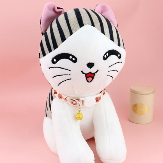 Ошейник для домашних животных с принтом, защита от удушья, безопасная пряжка, отрывные ошейники для домашних животных, кошек, собак с