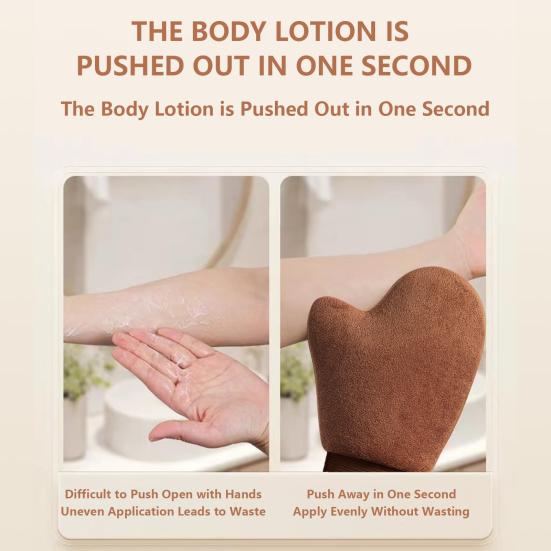 2 шт. Перчатка для нанесения лосьона, многоразовая, портативная, бархатная, для загара, двусторонняя, для дома