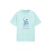 Спортивная футболка Li Ning Life Collection Унисекс Яичный синий AHSS327-8