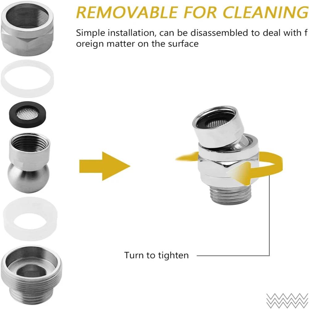 Шарнирный адаптер для душевой лейки, универсальный соединительный элемент, подходит для фиксированных ручных душевых лей, удлинительный элемент