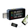 28V Multi-function Digital Display DC Voltage Ammeter Power Meter Type-c Cell Phone Charging PD3.1 Tester