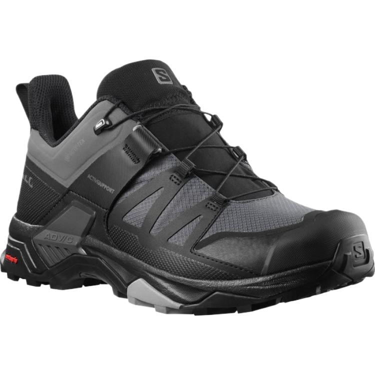 SALOMON Кроссовки мужские X Ultra 4 GORE-TEX Magnet Monument черные L41385100