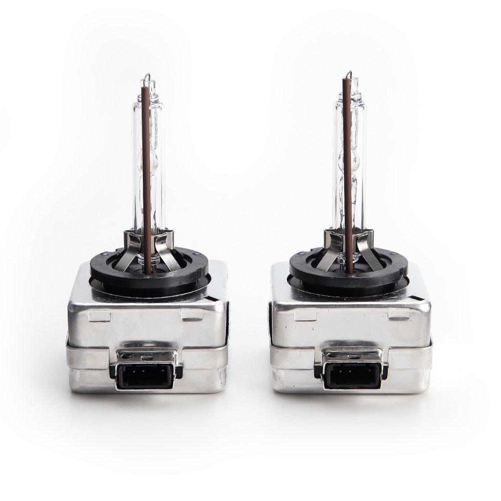 (4300К 6000К 8000К ) 35W D1S Автомобильная ксеноновая лампа для замены фар HID (Упаковка из 2 шт.)