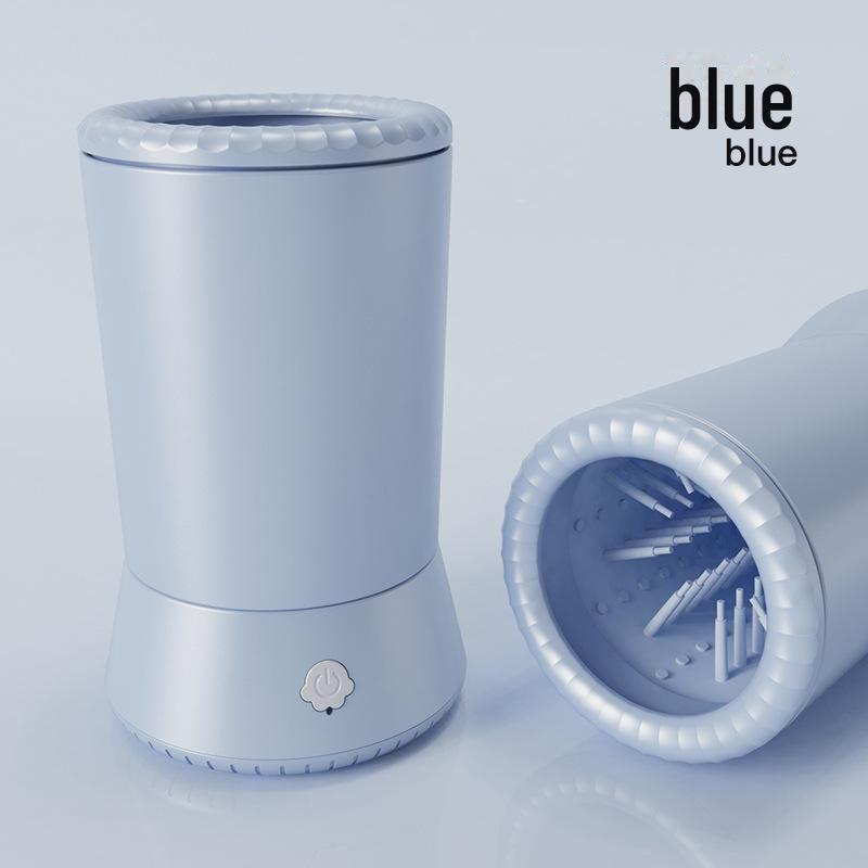 Электрический очиститель лап для домашних животных, чашка для мытья лап для собак и кошек