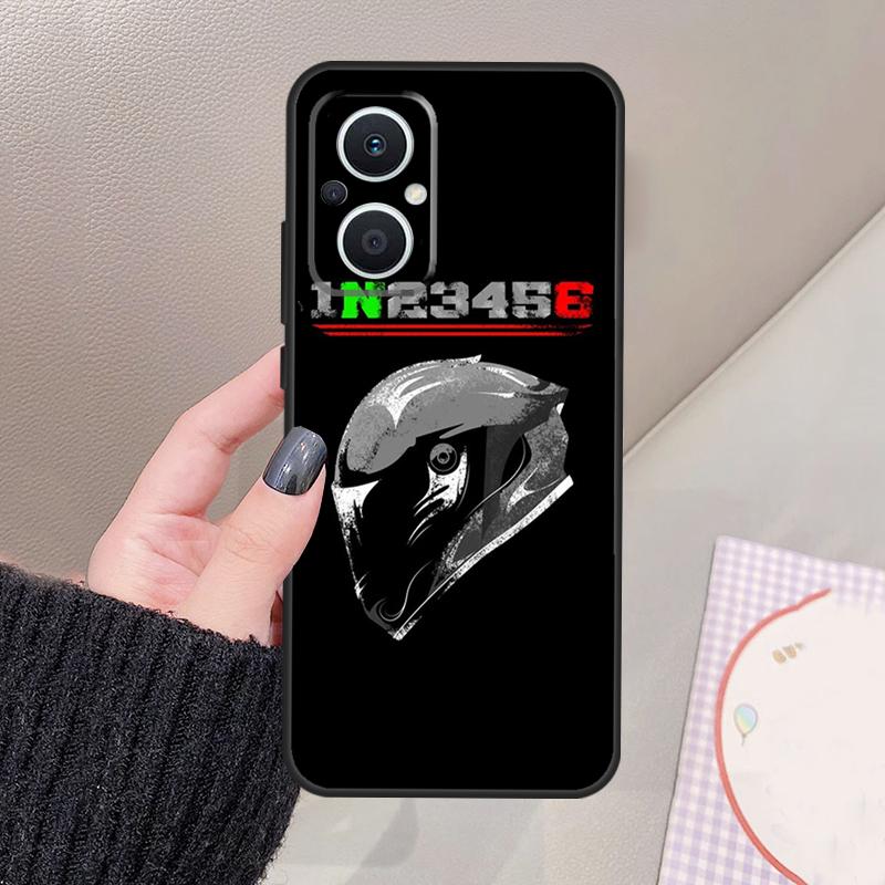 1N23456 Мотоциклетный чехол для OPPO Reno 10 11 12 13 14 Pro 8 7 Lite 11F 12F 13F 14F Чехол OPPO Find X8 X5 X6 Pro