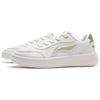 Li Ning Sycee Pure Нескользящие износостойкие Низкие Кеды для Скейтборда Женские Бело-Зеленые AGCV148-2
