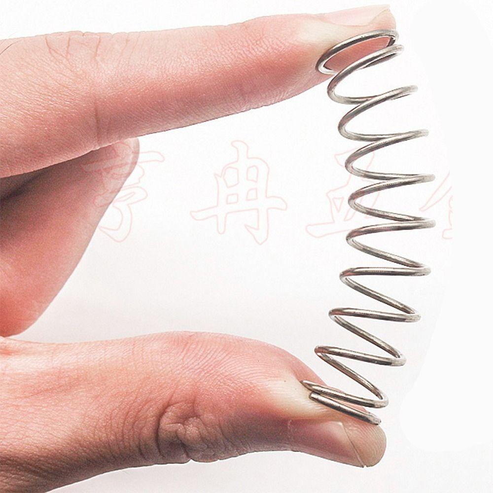 10 шт. 6 мм OD пружинная стальная спираль из нержавеющей стали пружина сжатия для ремонта в магазине и дома