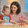 5Pcs Triangle Easel Mini Stand Kids Art Display Small Drawing Easel with Bright Colors 15.5cm