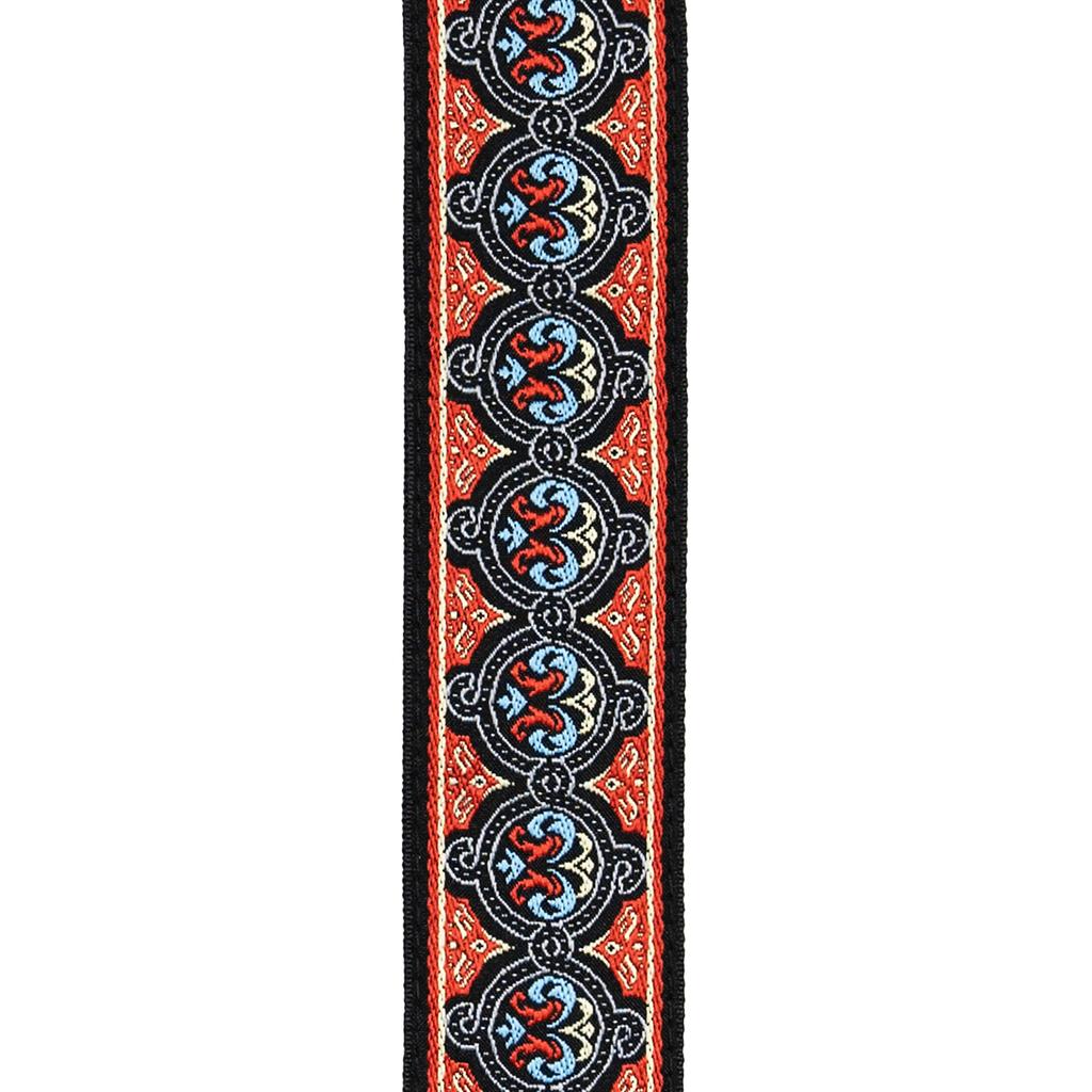 Ремень для гитары Eco Comfort Jacquard 50RW06 Orange D'Addario