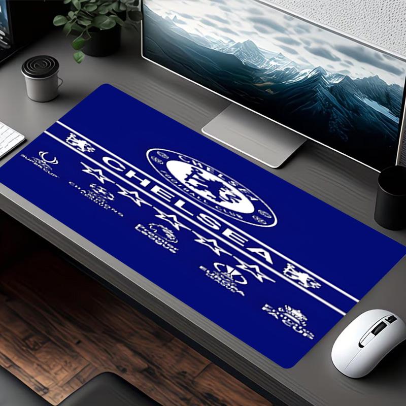football club F.C Print Mouse Pad, for Keyboard Pad Laptop PC Mat for Office Home Use, Desk Decor, Perfect Birthday Gift for Gamers