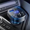 Автомобильный Bluetooth FM-передатчик и MP3-плеер с зарядным устройством QC3.0