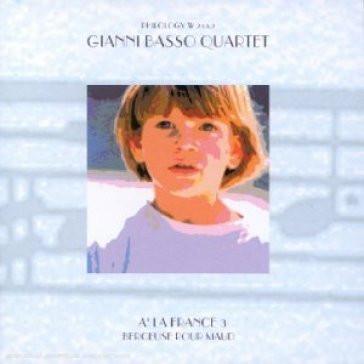 CD GIANNI BASSO QUARTET - A'LA FRANCE 3-BERCEUSE POUR MAUD W2432 Philology 2002 Japan Jazz Used