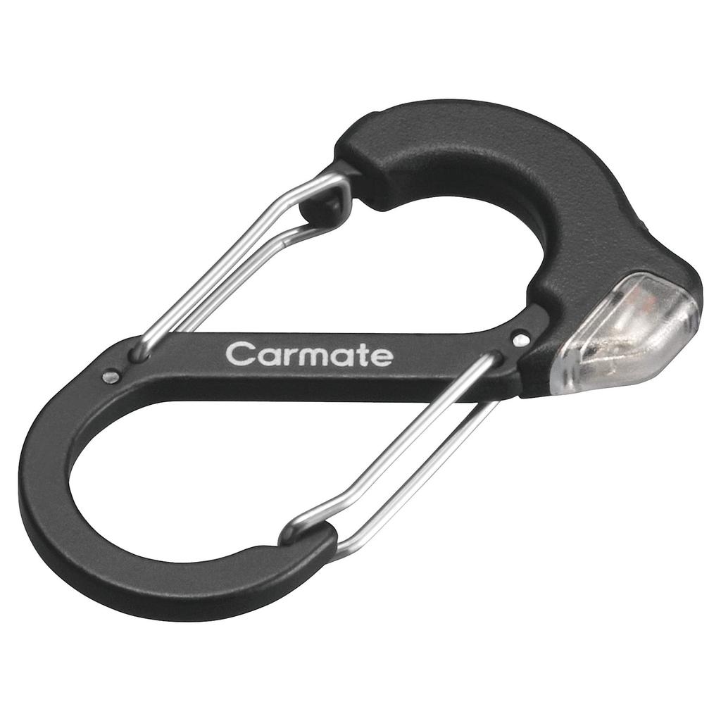 CARMATE Car Key Case Keychain Resitech Static Eliminator Carabiner SDZ580