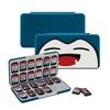Nintendo Switch Game Card Storage Case, 24 In 1 Accessories Protective Case Compatible with Nintendo Switch & Switch Lite Games Card Card Not Included
