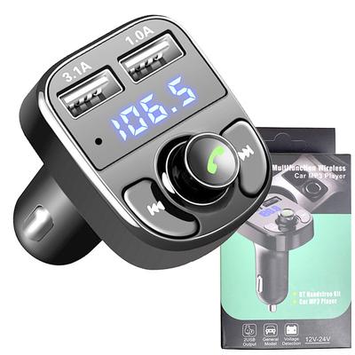 X8 Автомобильный Bluetooth-приемник Зарядное устройство Качество звука без потерь FM-передатчик Карта Автомобильный MP3 Bluetooth-плеер