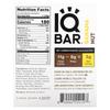 IQBAR Plant Protein Bar, Banana Nut, 12 Bars, 45 G (1.6 Oz) Each