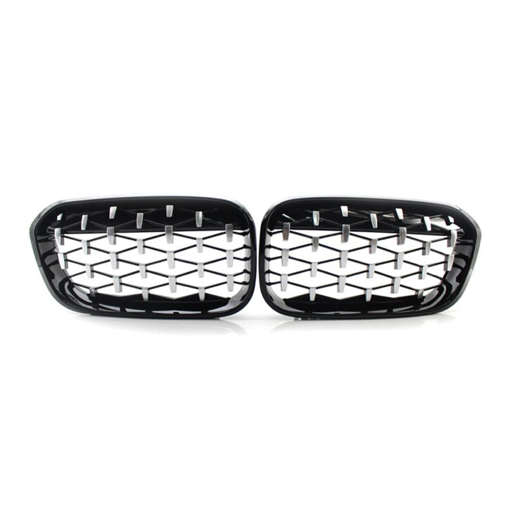 For BMW 1 Series F20 F21 2015- Facelift Front Hood Kidney Bumper Racing Grille Mesh Grill Car Replacement Accessories