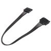 30Cm Sata 15Pin Male To Female Power Cable Hdd Ssd Power Supply Cable