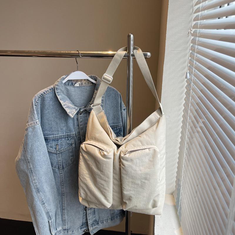 Сумка-тоут большой вместимости женская сумка весна и лето новая простая сумка-мессенджер женская модная сумка на плечо для поездок на работу