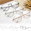 Женские сверхлегкие очки для студентов, классические очки, круглые модные очки в многоугольной оправе, популярные горячие продажи, ретро-компьютерные прозрачные линзы для мужчин, ручная работа