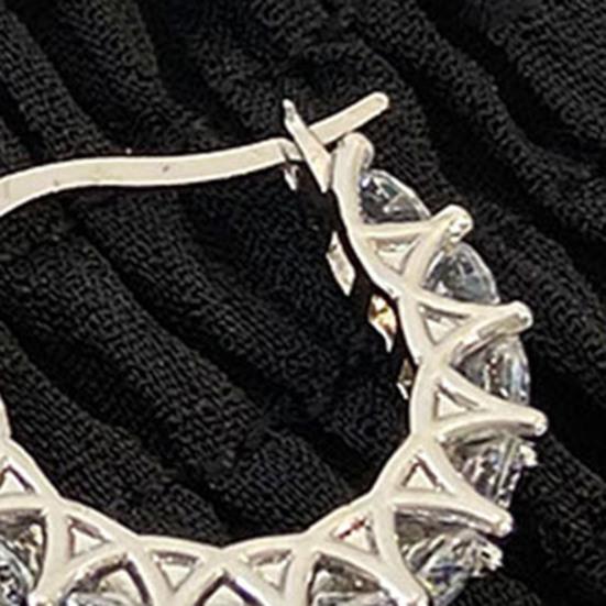 1 пара сережек-хаги с кубическим цирконием, U-образные, маленькие, контрастного цвета, полированные металлические серьги, серьги-гвоздики для хряща, повседневные украшения для свиданий и вечеринок