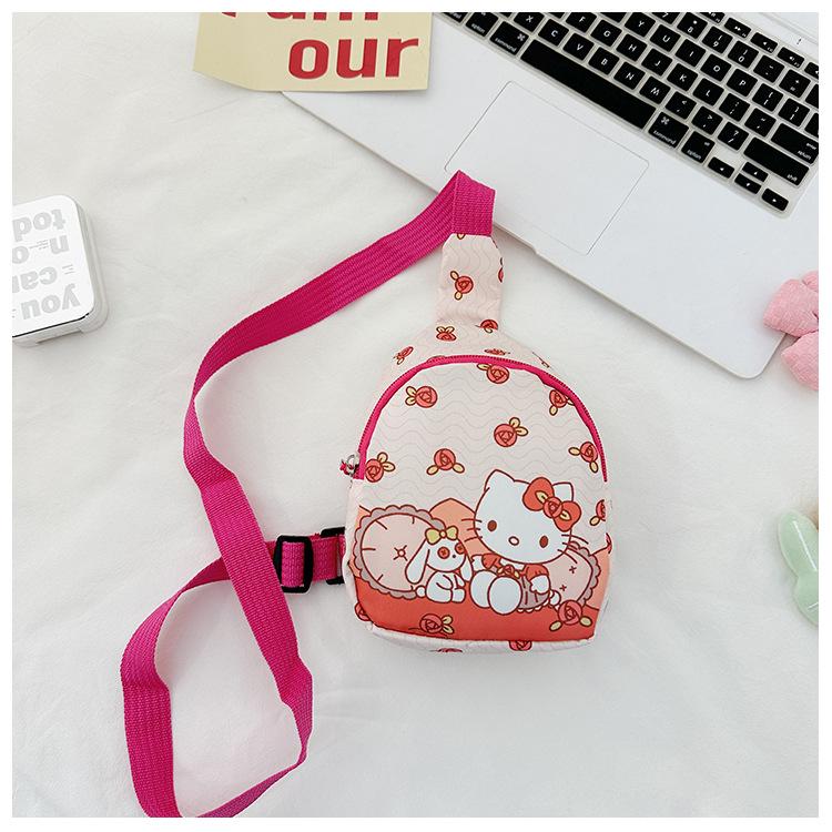 Милый детский кошелек для монет и сумка на плечо для девочек 2024 года - модная сумка-мессенджер и нагрудная сумка от Coulomi